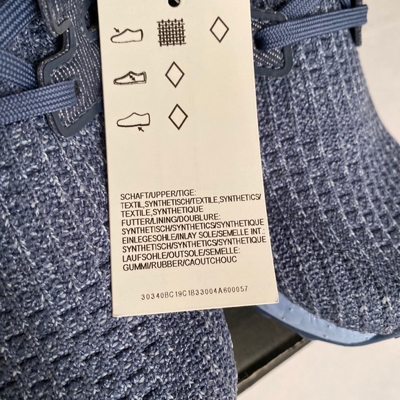 Adidas Ultra Boost Tech Ink Glow Blue Size 5.5 - Picture 6 of 11
